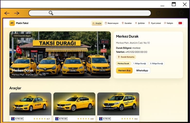 Taksi Durak Teması V1