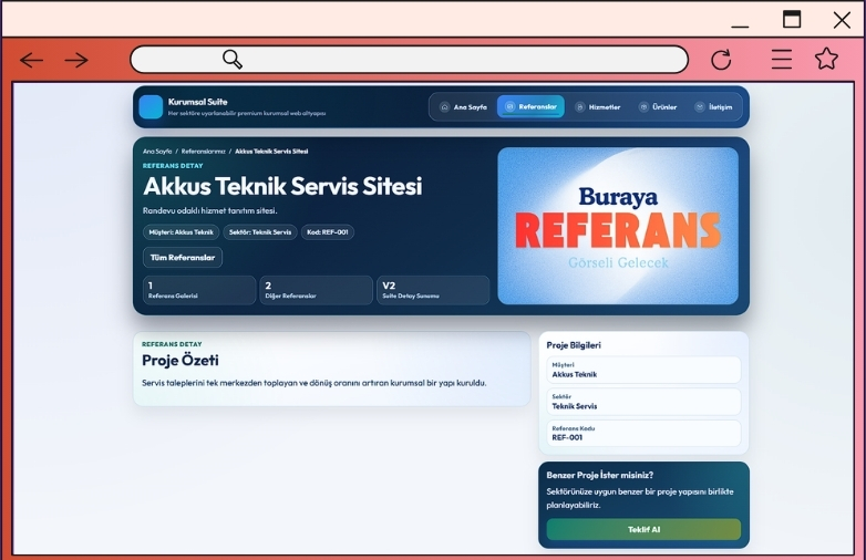 Kurumsal Tema SuiteBlue