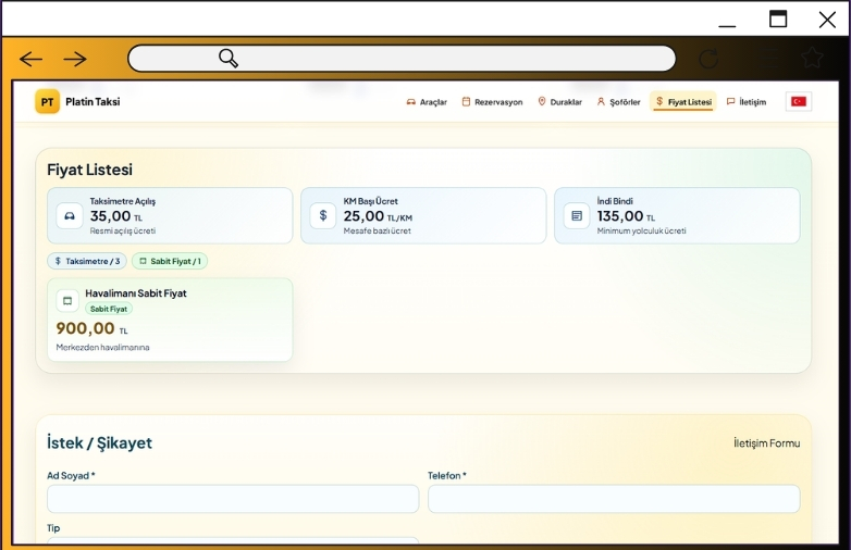 Taksi Durak Teması V1