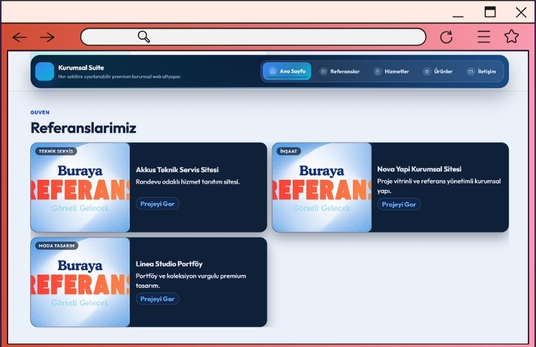 Kurumsal Tema SuiteBlue