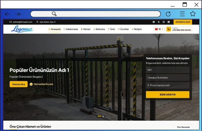 Teknik Servis Teması V1